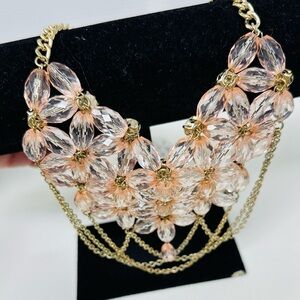 Beaded Floral Choker